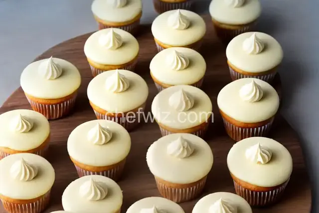 Mini Vanilla Cupcakes