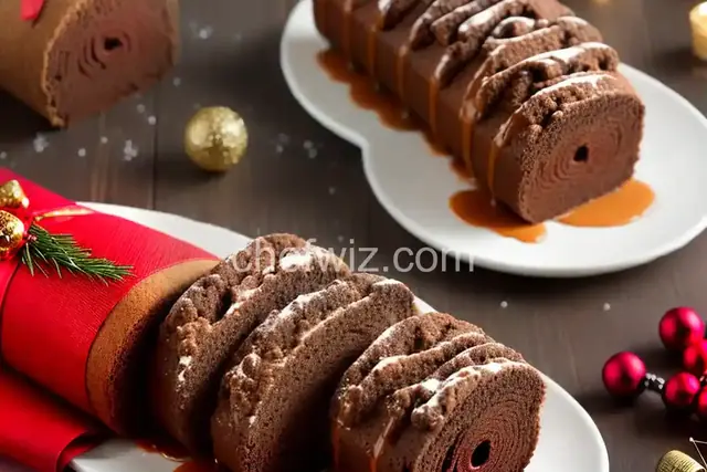 Miniature Yule Log Yodels