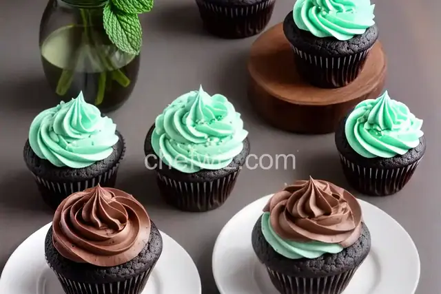 Mint Chocolate Cupcakes