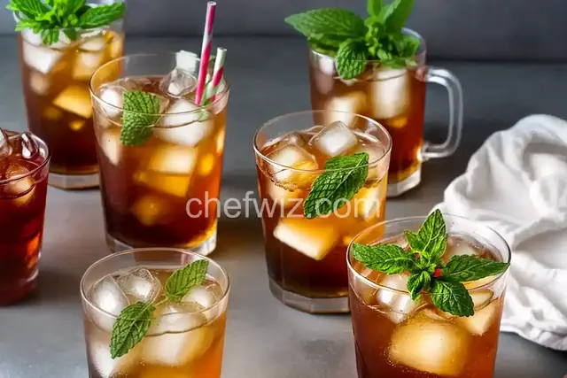 Mint Julep Iced Tea