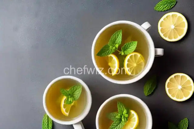 Mint and Lemon Tea