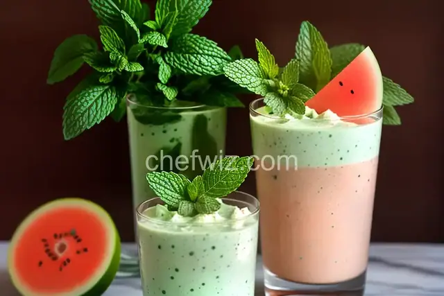 Mint and Melon Freeze