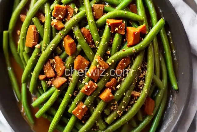 Miso Butter Green Beans