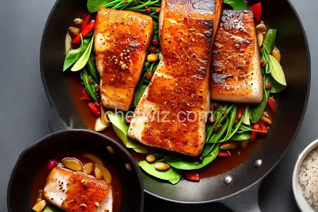 Miso Glazed Cod