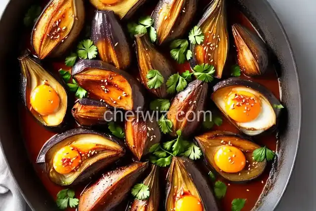 Miso-Roasted Chinese Eggplants