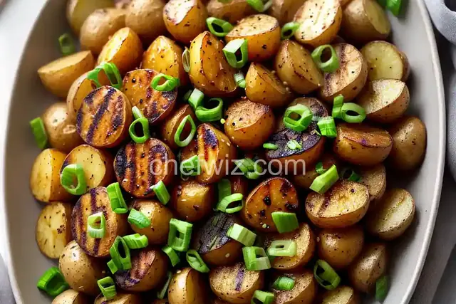 Miso-y Grilled Potatoes
