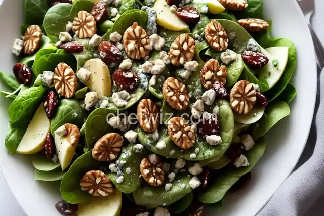 Missy's Candied Walnut Gorgonzola Salad