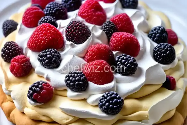Mixed Berry Pavlova