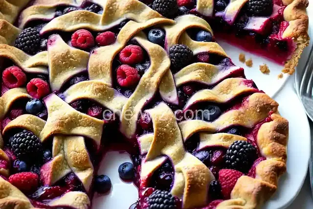 Mixed Berry Pie (Made with Frozen Berries) Recipe