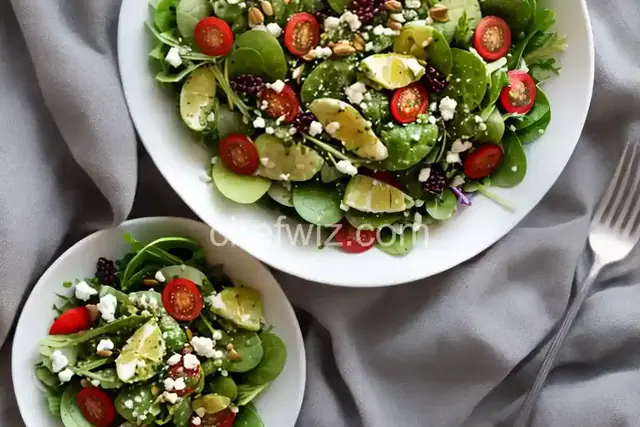 Mixed Green Salad with Sherry Vinaigrette