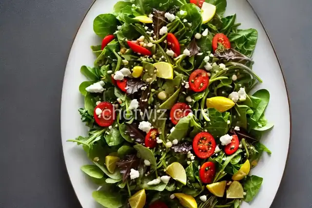 Mixed Greens with Lime Vinaigrette