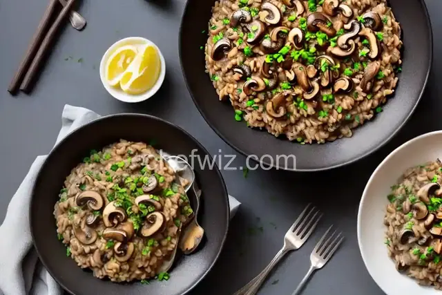 Mixed-Mushroom Risotto