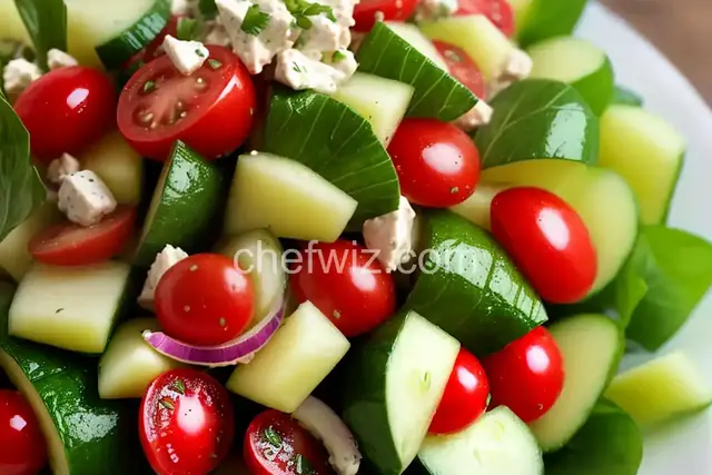Mizeria (Polish Cucumber Salad)