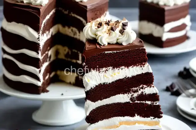 Mocha Chocolate Icebox Cake
