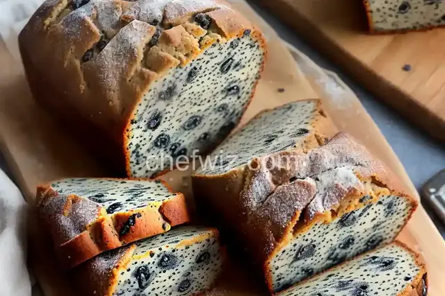 Mohnstollen (Poppy Seed Stollen)