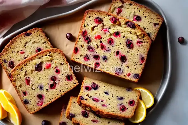 Moist Cranberry Orange Bread