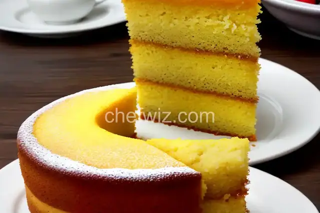 Moist Yellow Cake