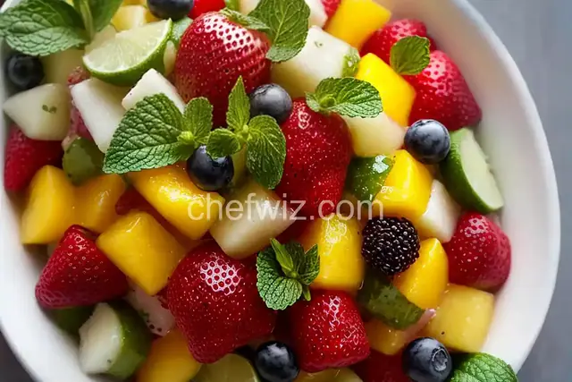 Mojito Fruit Salad