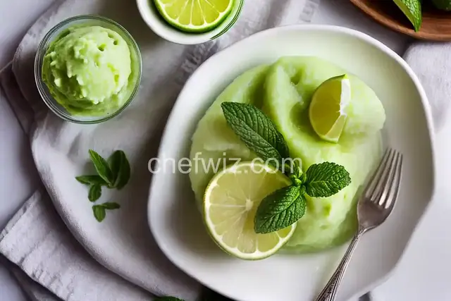Mojito Sorbet
