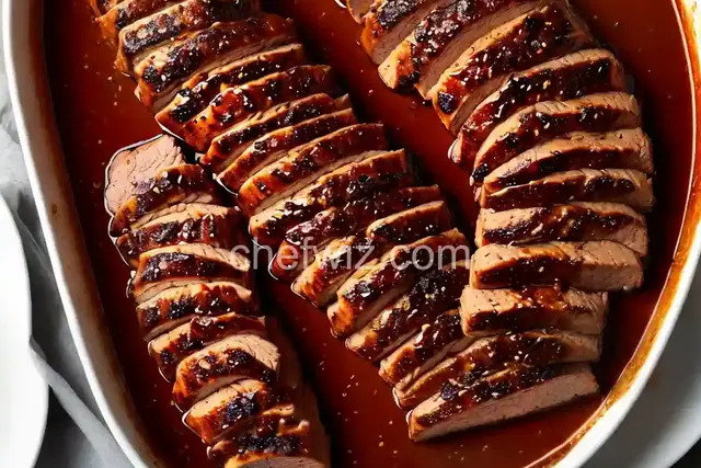 Molasses-Glazed Pork Tenderloin
