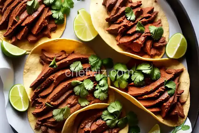 Mole Chicken Tacos