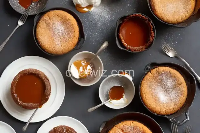 Molten Caramel Cakes