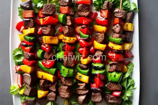 Mom's Beef Shish Kabobs