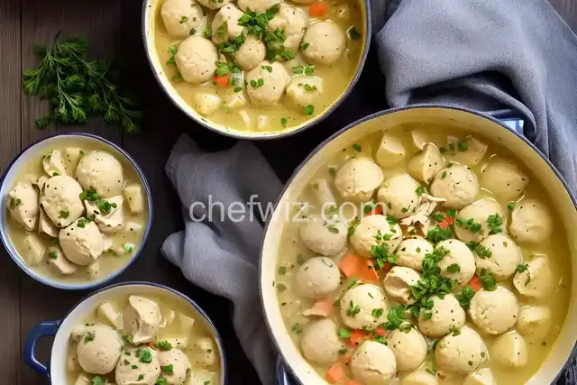 Mom's Chicken and Dumplings