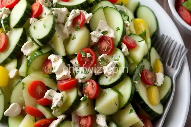 Mom's Cucumber Salad