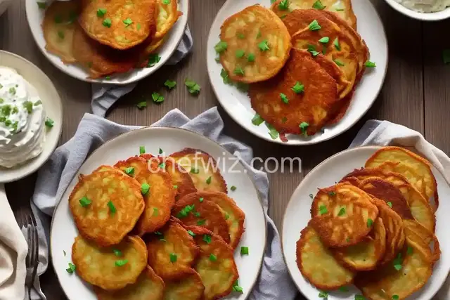 Mom's Potato Latkes