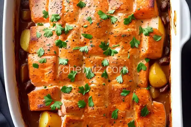 Mom's Salmon and Potato Bake