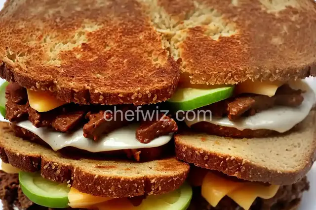 Mom's Shredded Elk Sandwiches