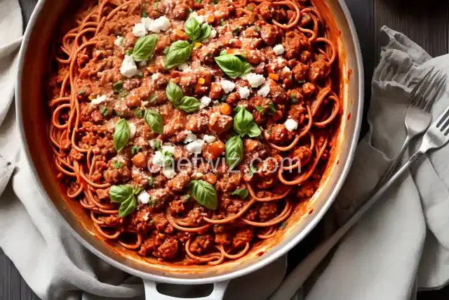 Mom's Spaghetti Bolognese
