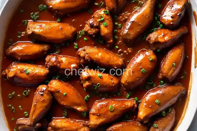 Mongolian Glazed Wings