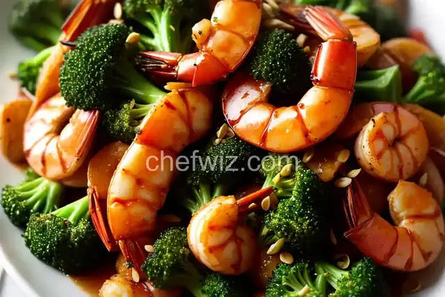 Mongolian Shrimp & Broccoli