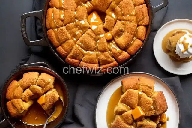 Monkey Bread with Butterscotch Pudding