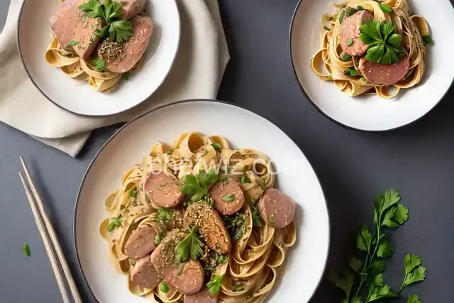 ?? Monkfish liver pasta - Ankimo in Japanese