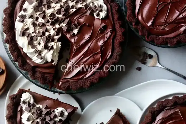 Moo-Less Chocolate Pie