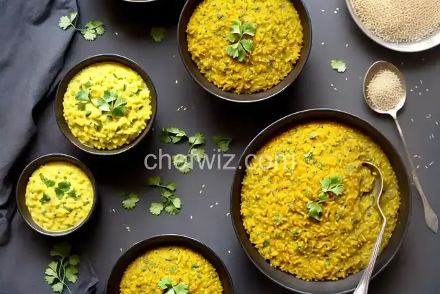 Moong Dal khichdi with Punjabi Dal Tadka/ Punjabi Risotto