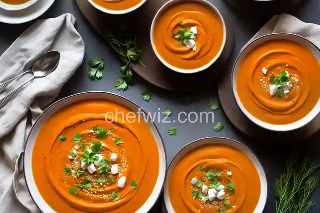 Moroccan Carrot Soup