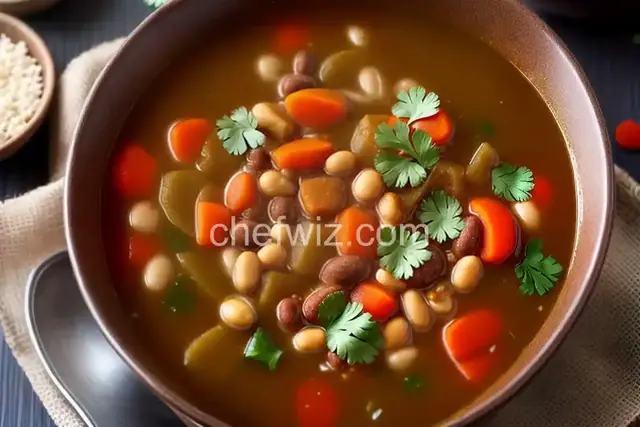 Moroccan Harira (Bean Soup)
