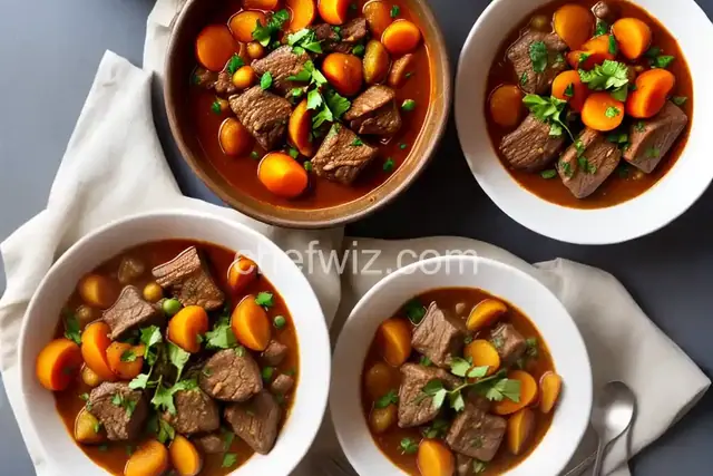 Moroccan Lamb Stew with Apricots