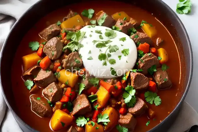 Moroccan Lamb Tagine (Mrouzia)