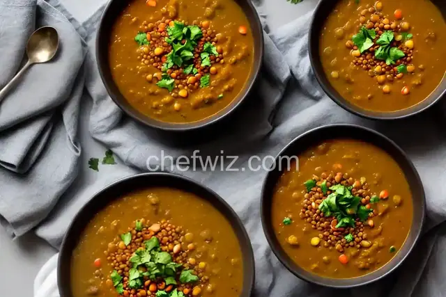 Moroccan Lentil Soup