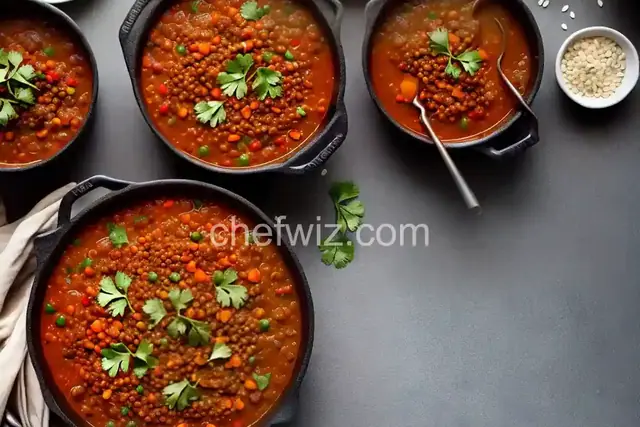 Moroccan Lentil Stew