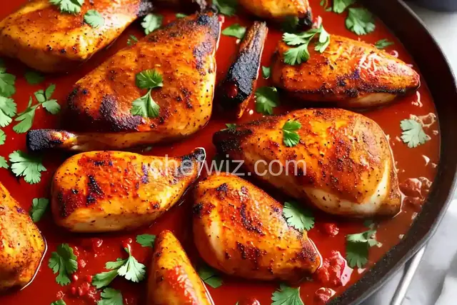 Moroccan Red Harissa Chicken