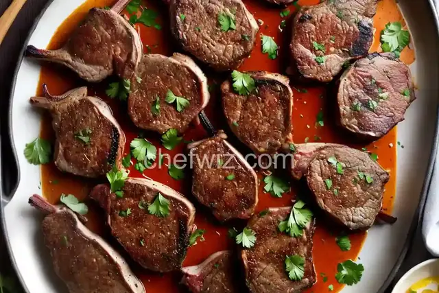 Moroccan Rub Lamb Chops