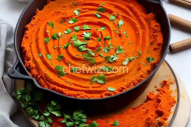 Moroccan-Style Spicy Carrot Dip Recipe