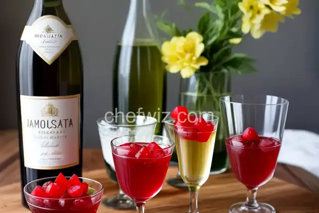 Moscato Jell-O Shots