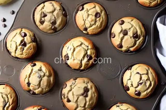 Most Requested Banana Chocolate Chip Muffins